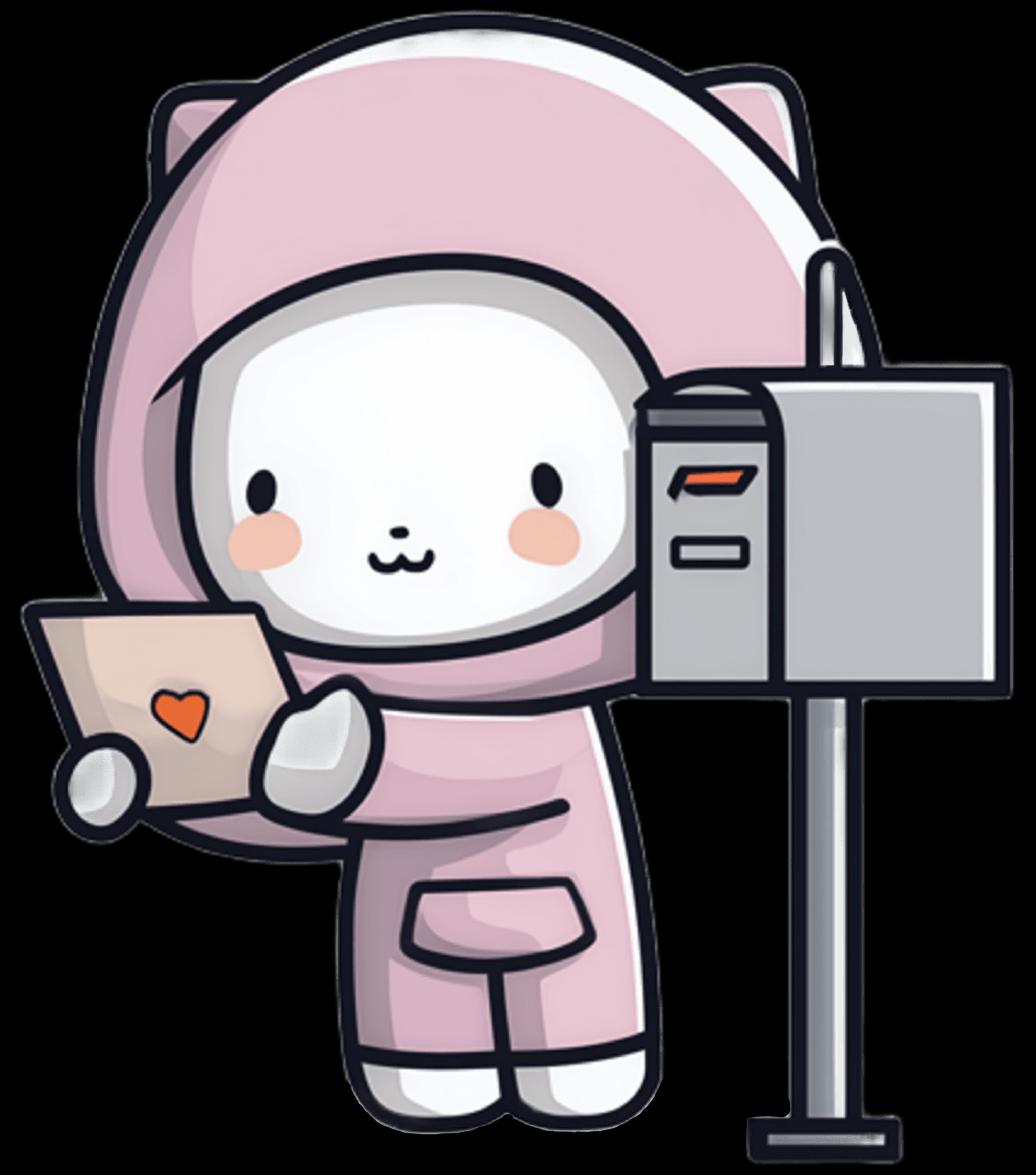 JapaNotes contact mascot